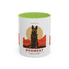 Dogmeat Fallout Mug — Retro K9 Accent Coffee Cup (11/15oz)