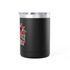 Red Heart Chrome Eye Coffee Mug Tumbler 15oz