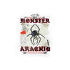Monster Arachnid Kiss-Cut Vinyl Sticker — Gothic Spider Decal — Halloween 2026