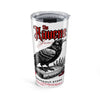 Raven Graphic 20oz Insulated Tumbler — Gothic Crow Travel Mug