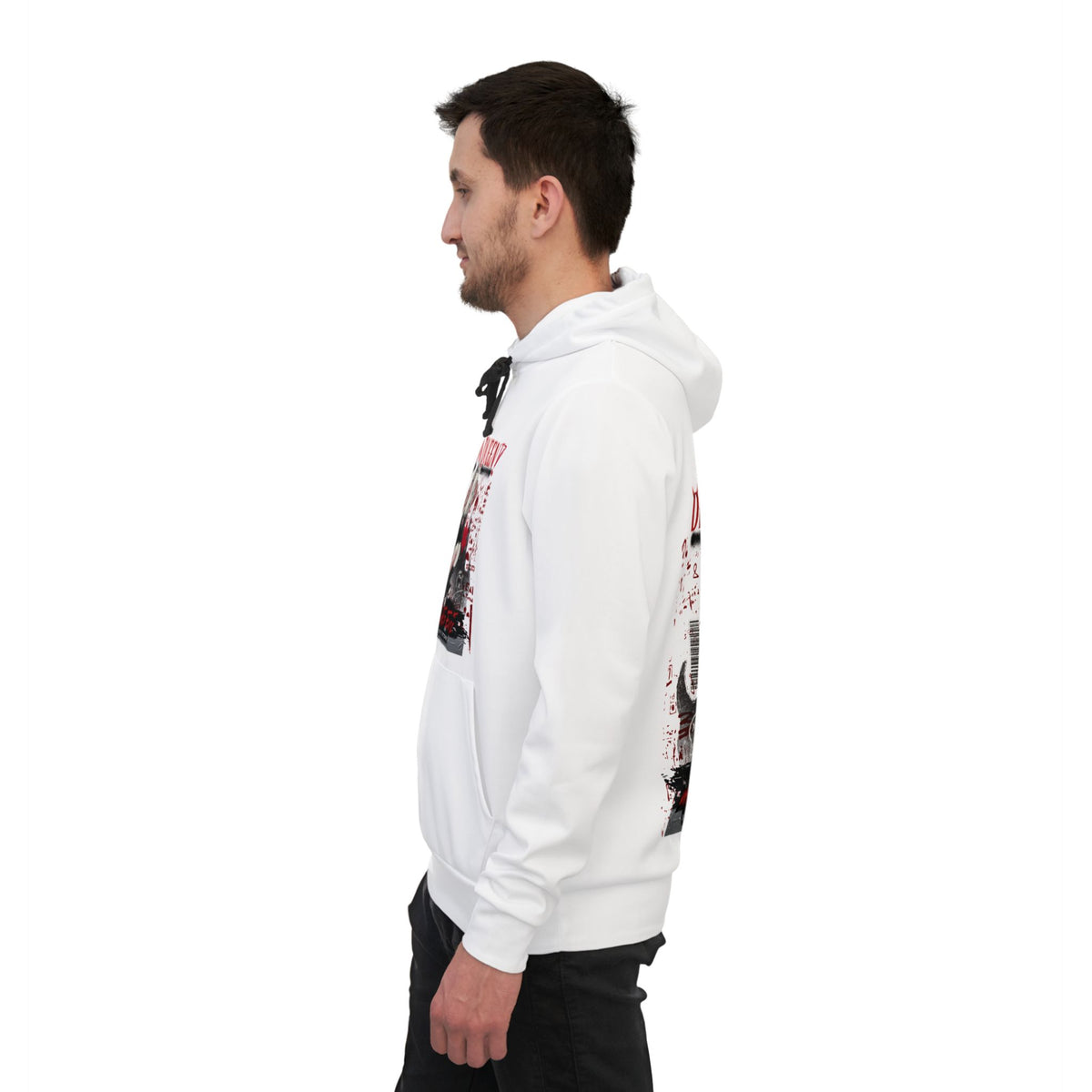 Demon Queen Athletic Hoodie – Anime Graphic Streetwear