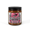 Pink Heart Chrome Eye Amber Jar Soy Candle