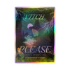 Witch Please Vinyl Sticker — 'Don't Tempt Me' Mystic Kiss-Cut Decal— Halloween 2026