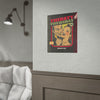 Thirsty Thursday Dracula Vampire Poster - October Magazine Cover