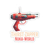 Thirst Zapper Fallout Nuka-World Die-Cut Sticker — Retro Raygun Vinyl Sticker for Laptops & Gaming Gear