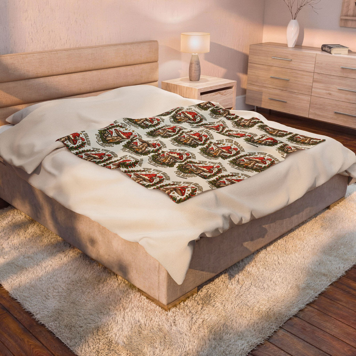 HOLIDAY Season for Magic Velveteen Plush Blanket