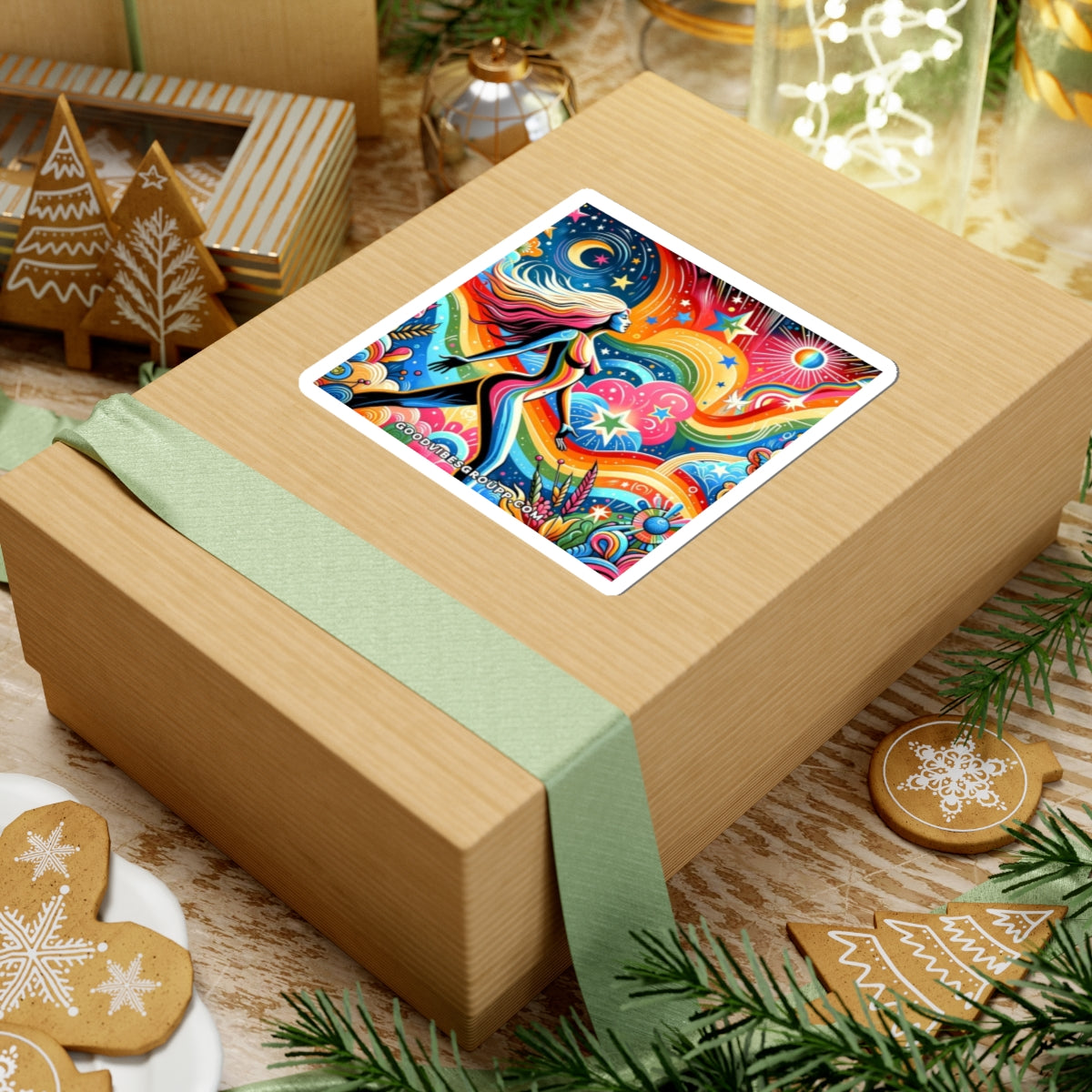 Rainbow Queen Sticker