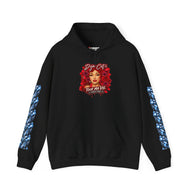 Rose Mosaic Portrait Gildan Heavy Blend Hoodie