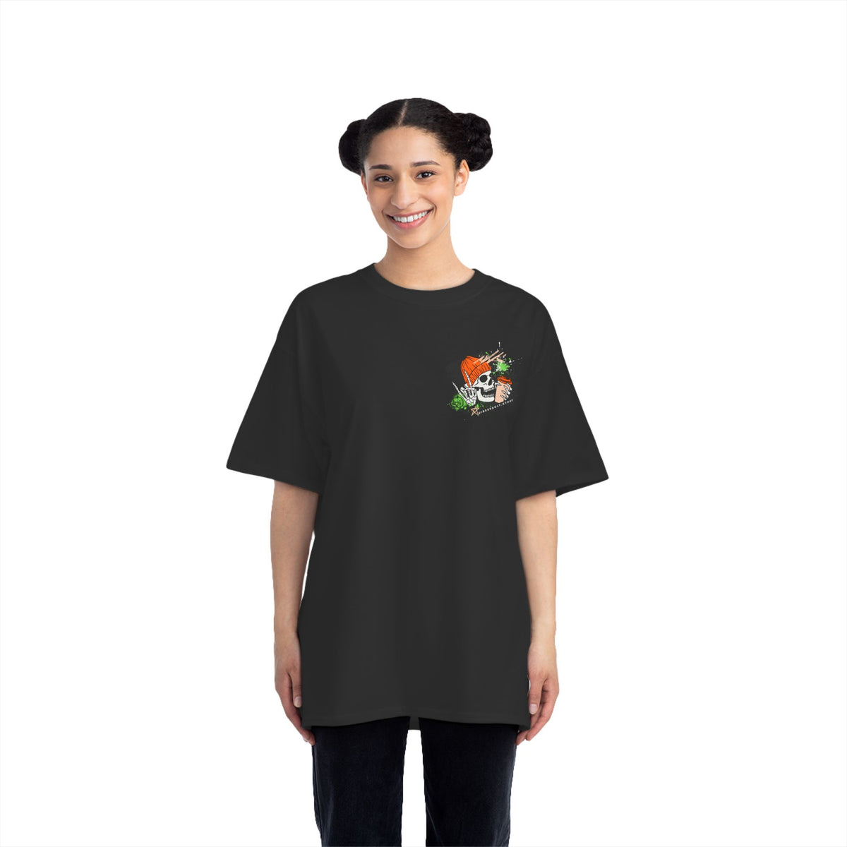 Love Fall Skull Coffee Rock - T-shirt Top - Retro Graphic Tee - Fall Halloween 2026
