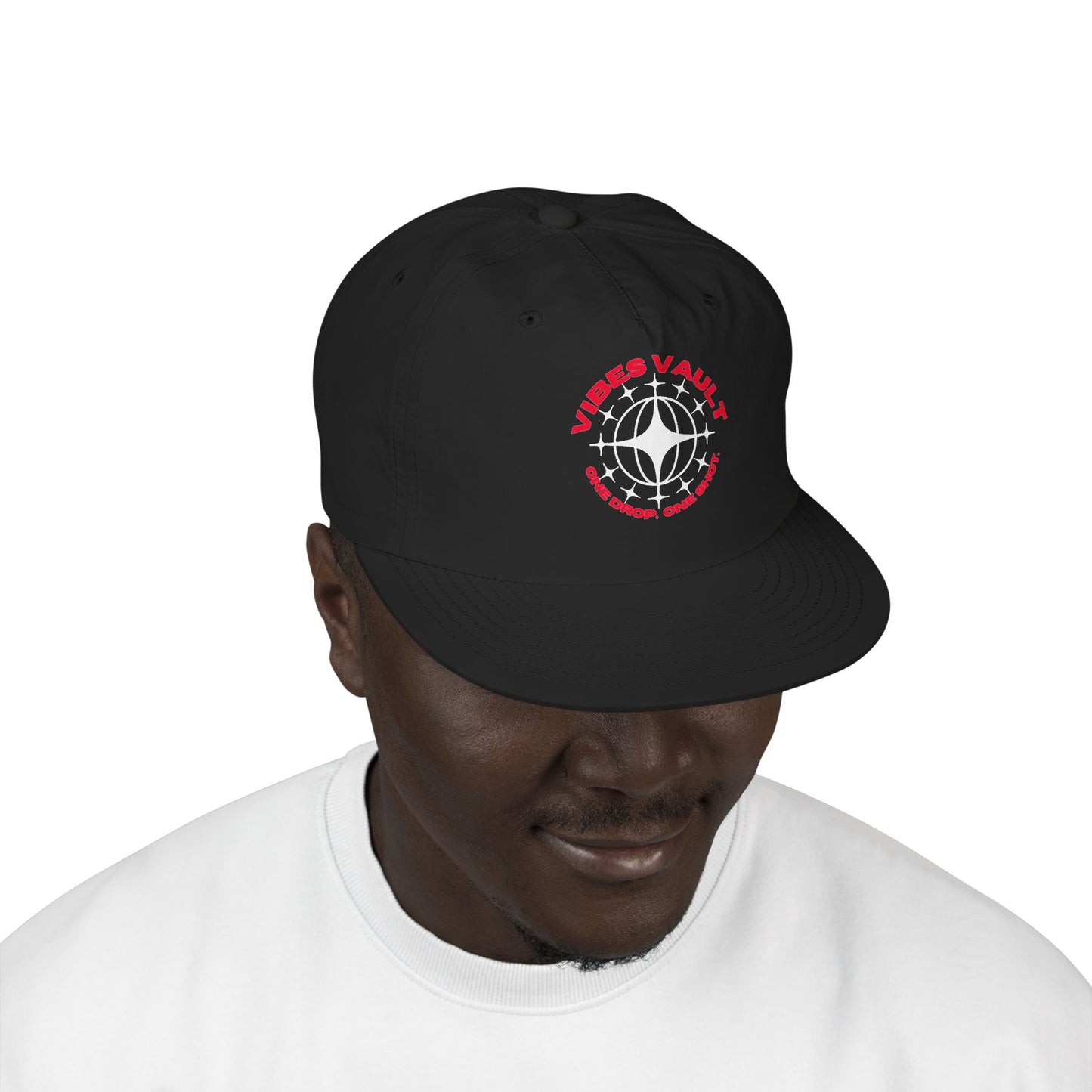 Vibes Vault Logo Cap | Cool Beach Dad Baseball Hat