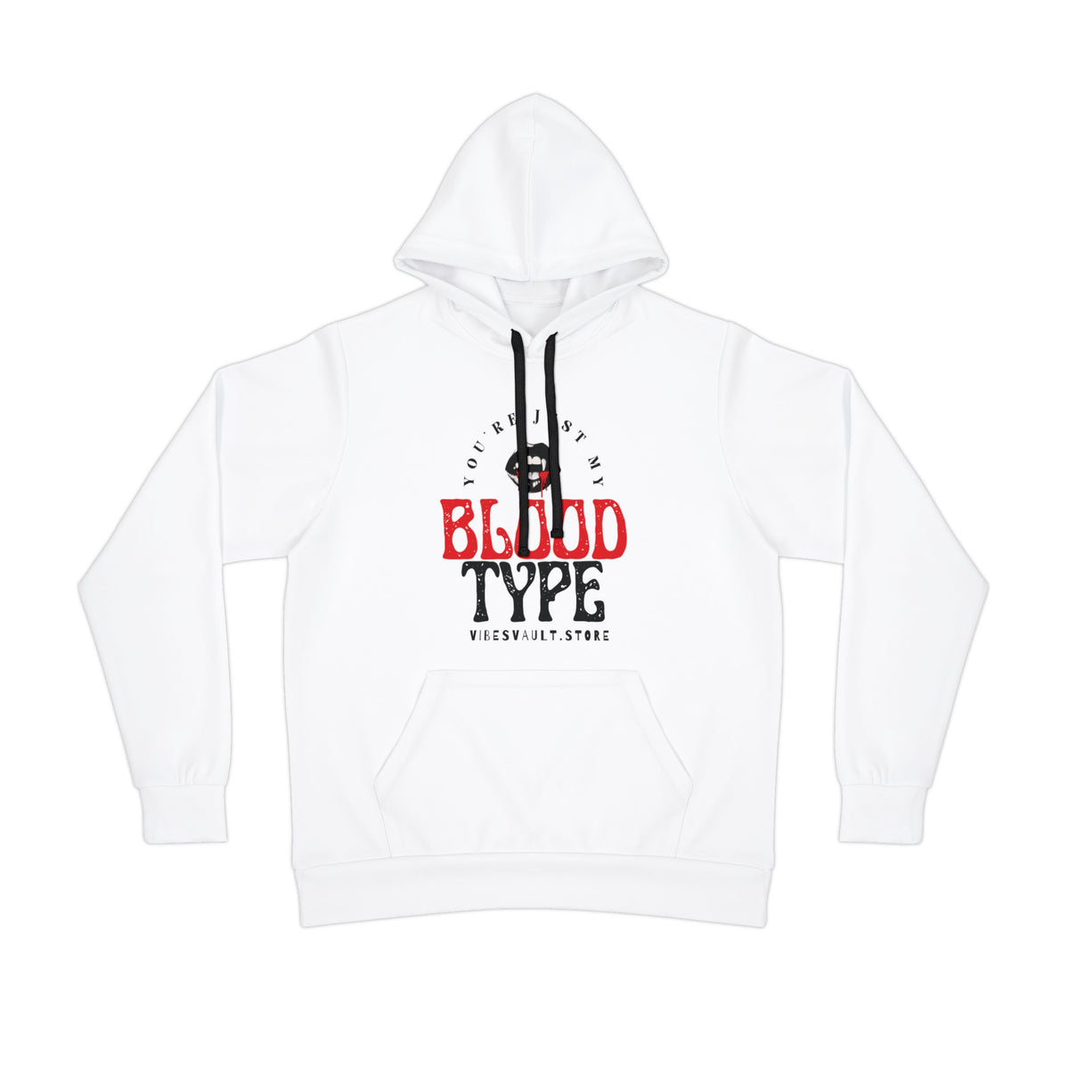 Blood Type Graphic Hoodie