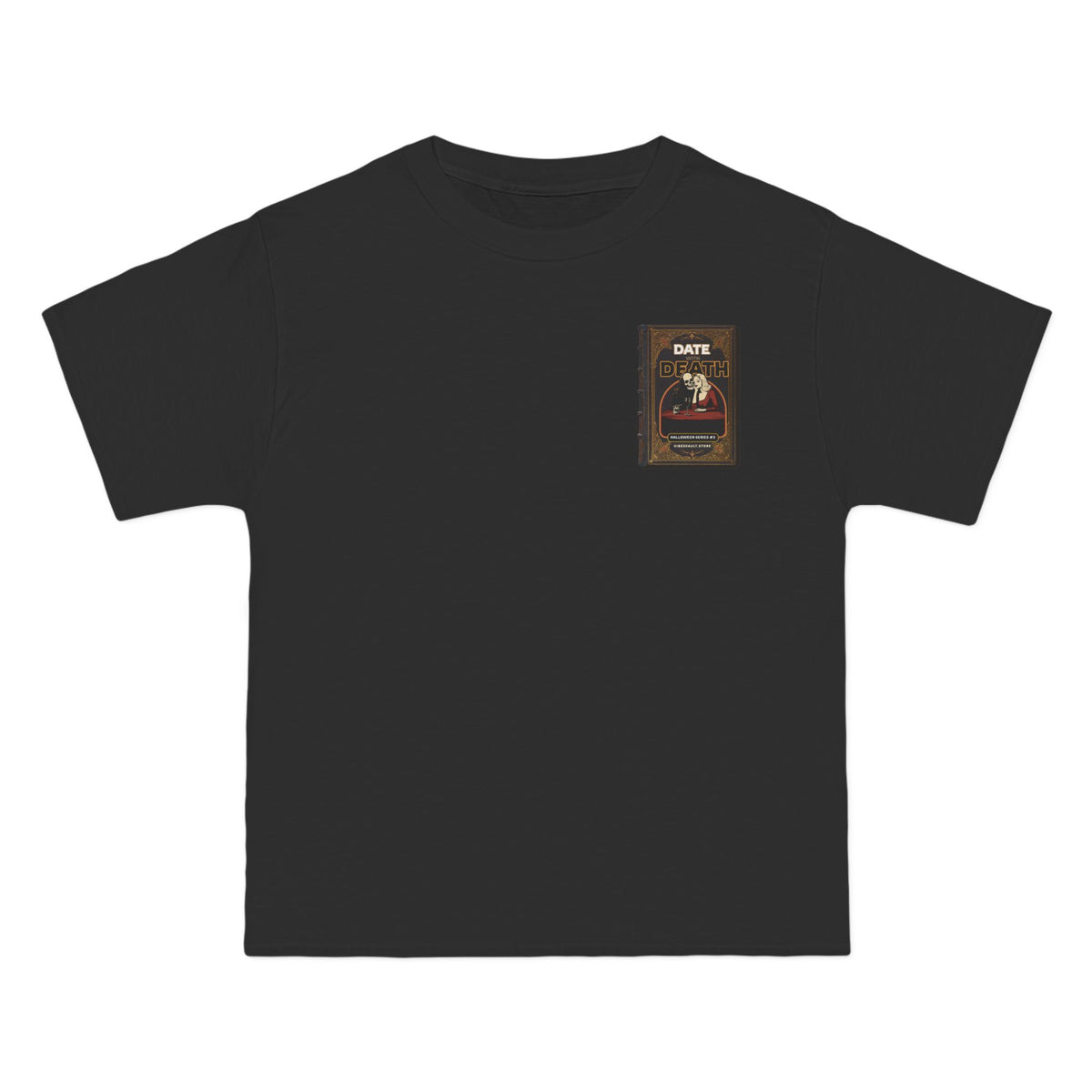 Date With Death Book Shirt - T-shirt Top - Retro Graphic Tee - Fall Halloween 2026