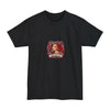 Red Roses Chrome Portrait Hanes Tall Beefy-T Shirt