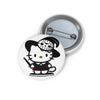 Killer Kitty Pin Buttons