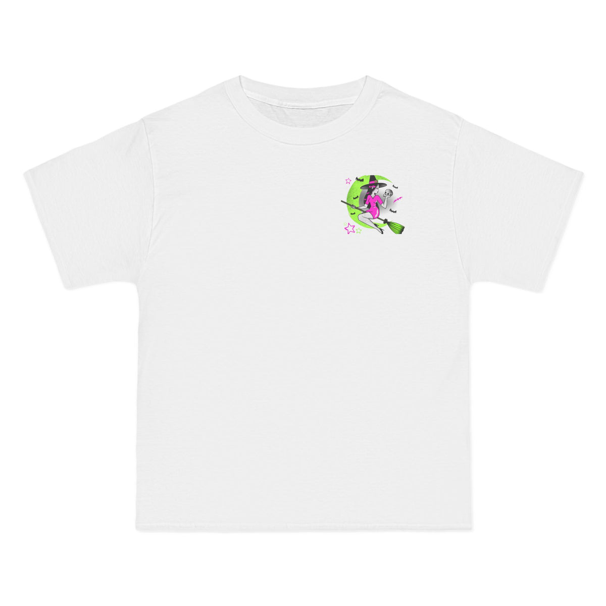 100% That Witch - Shirt Pink Green Neon - T-shirt Top - Retro Graphic Tee - Fall Halloween 2026