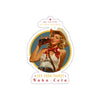 Die-Cut Sticker — Fallout Retro Pinup 'Zap Your Thirst' Nuka-Cola Vintage Soda Decal