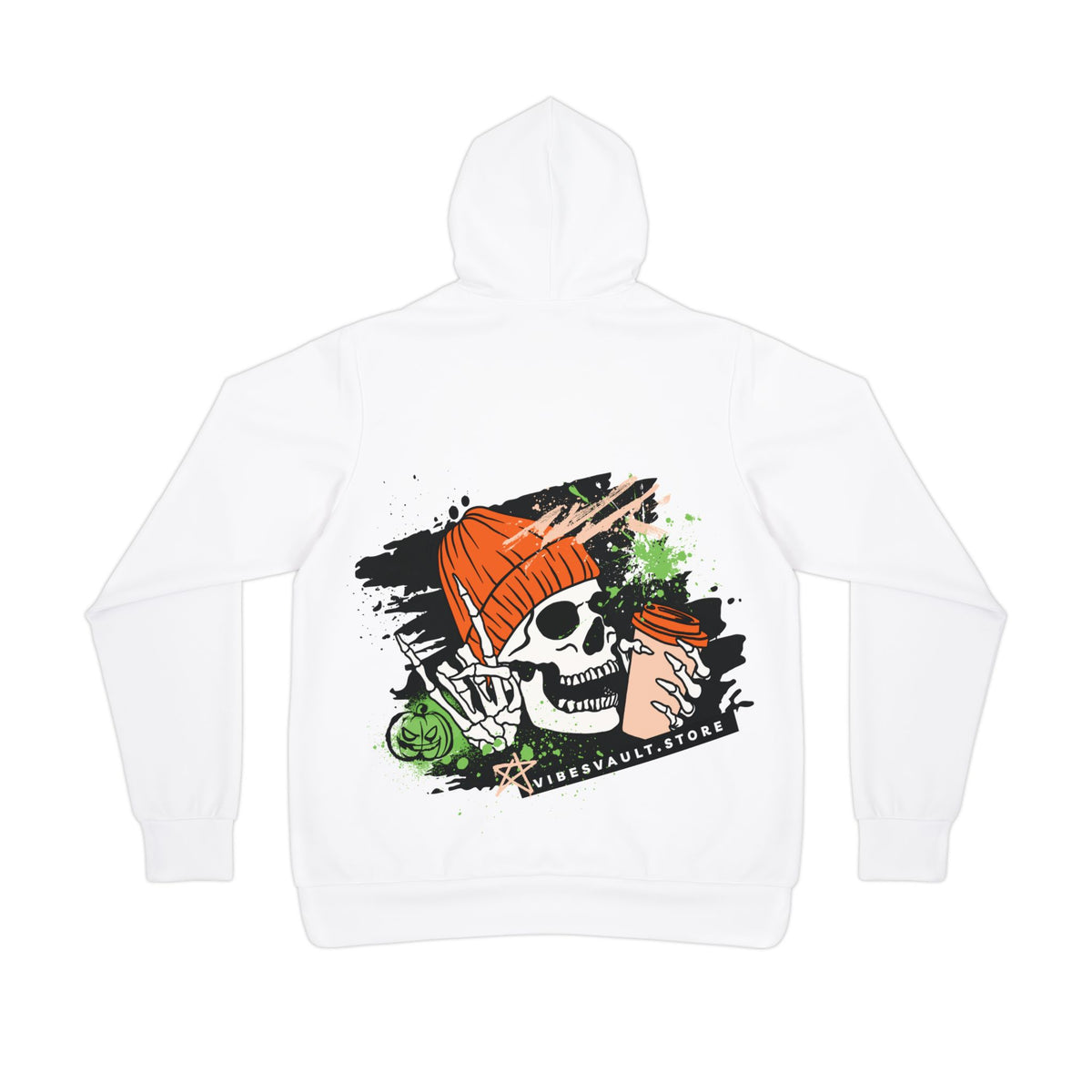 Basketball Skull Hoodie – Edgy Streetwear for Basketball Fans