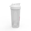 Pink Heart Chrome Eye Protein Shaker