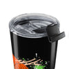 20oz Stainless Tumbler — Coffee Skull Pumpkin Spice PNW Graphic, Reusable Travel Cup— Halloween 2026