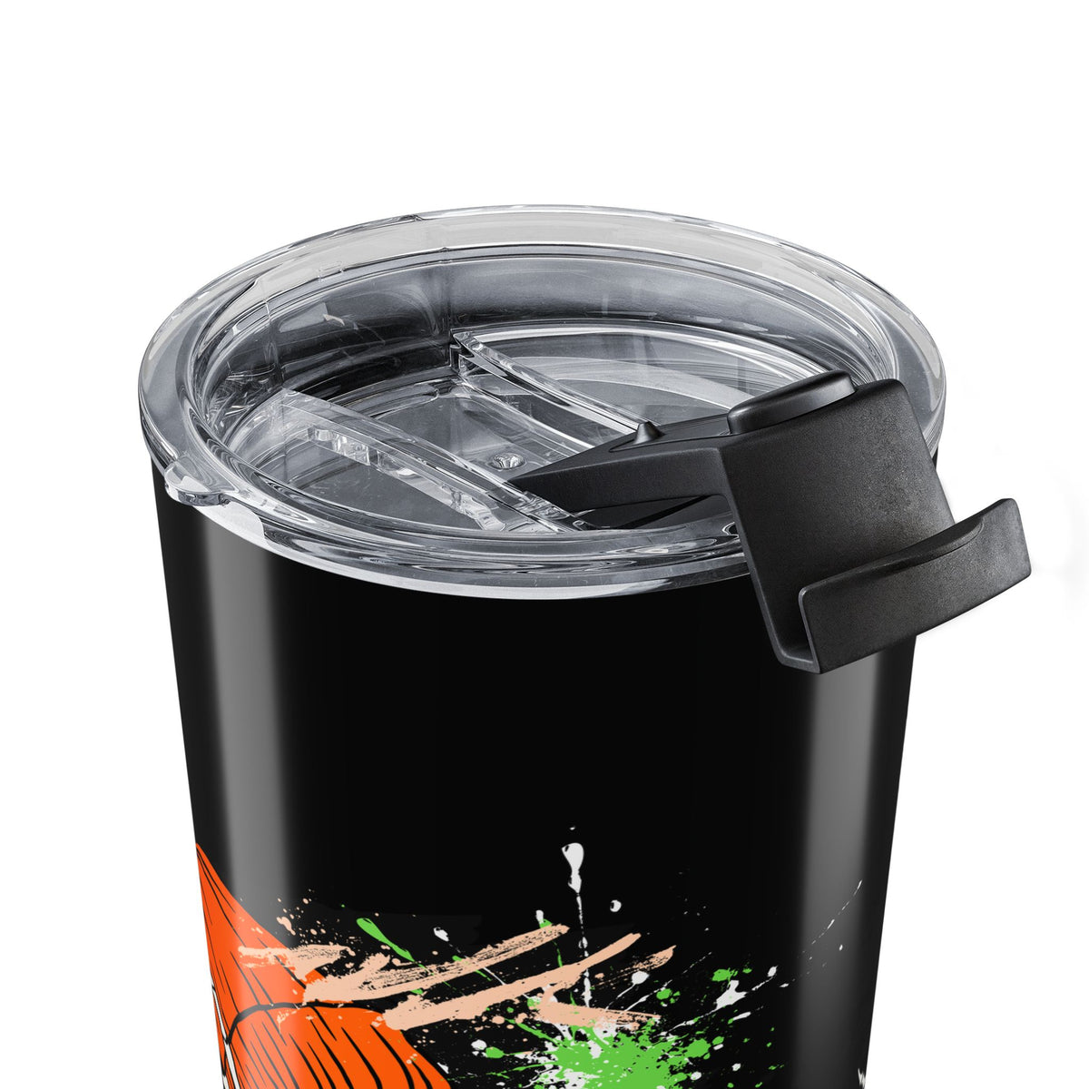 20oz Stainless Tumbler — Coffee Skull Pumpkin Spice PNW Graphic, Reusable Travel Cup— Halloween 2026
