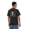 "Locked in on that Pussy" Humor Bat Skull - T-shirt Top - Retro Graphic Tee - Fall Halloween 2026