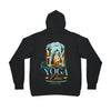 Yoga Class Hoodie — Vintage Instructor Floral Design