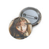 Creepy Comb Face Queen Button Pin - Scary Movie Inspo - Fall Halloween 2026
