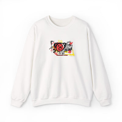 I'm Dead Teddy Bear Sweatshirt Unisex Heavy Crewneck