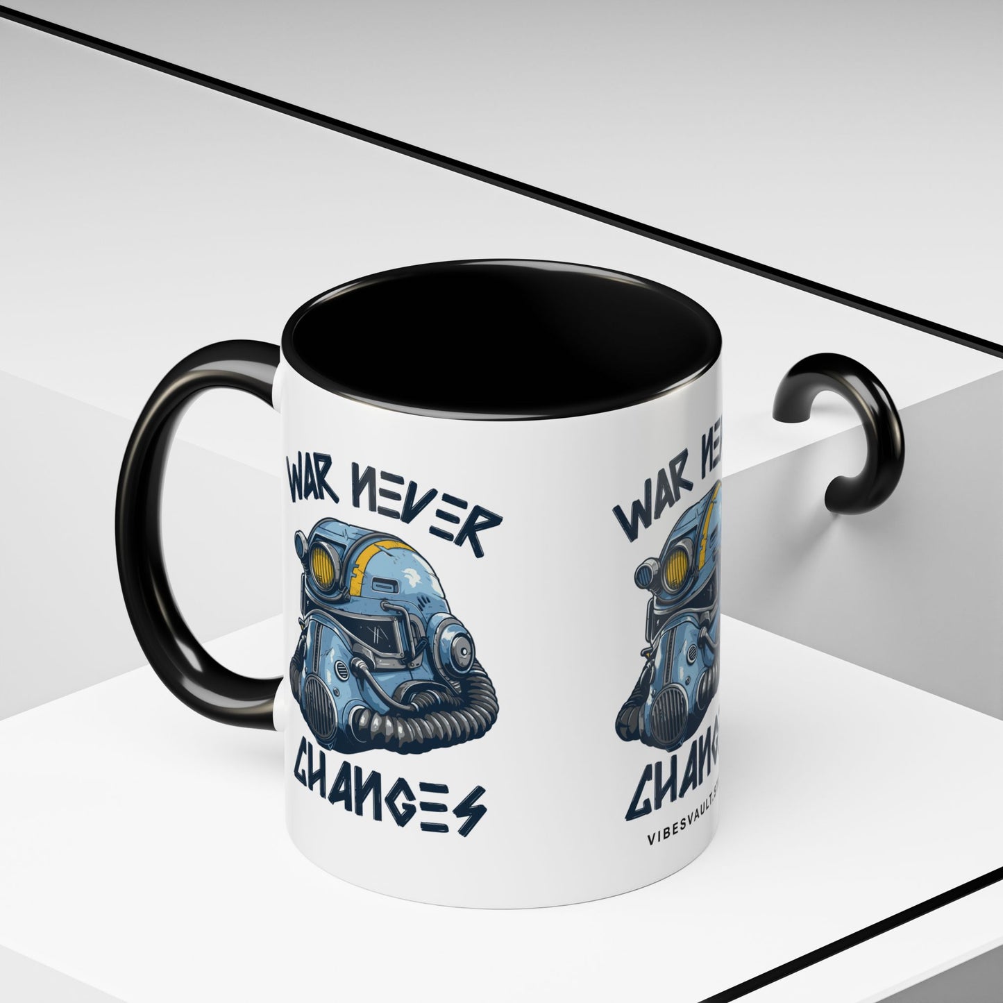 War Never Changes Mug — Video Game Fallout TV Show