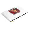 Red Roses Chrome Portrait Accessory Pouch