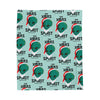 Christmas Alien Velveteen Plush Blanket