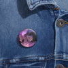Witch Full Moon Pin - Magic Button Badge - Fall Halloween 2026
