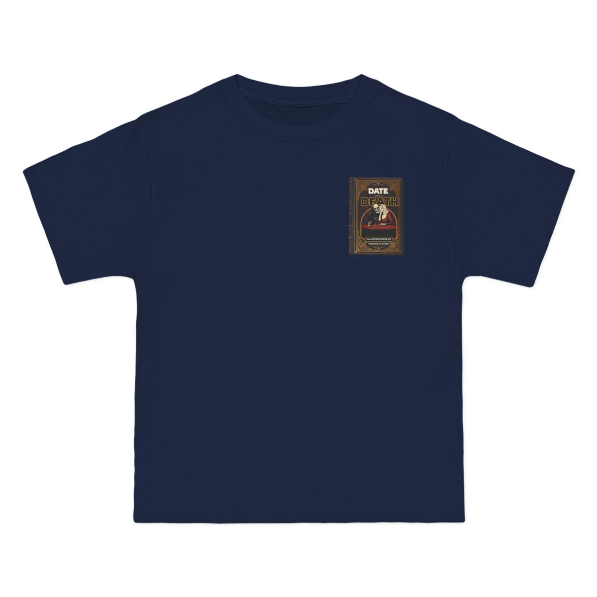 Date With Death Book Shirt - T-shirt Top - Retro Graphic Tee - Fall Halloween 2026