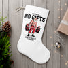 HOLIDAY Santa Lifting Gifts Santa Stocking