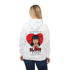 Vampire Heart Athletic Hoodie — "You're Just My Blood Type" Graphic