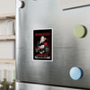 Demon Queen Kiss-Cut Vinyl Decal — Gothic Punk Sticker ("Unhinged Evil")— Halloween 2026
