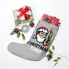 HOLIDAY Santa Burning Money Christmas Stockings