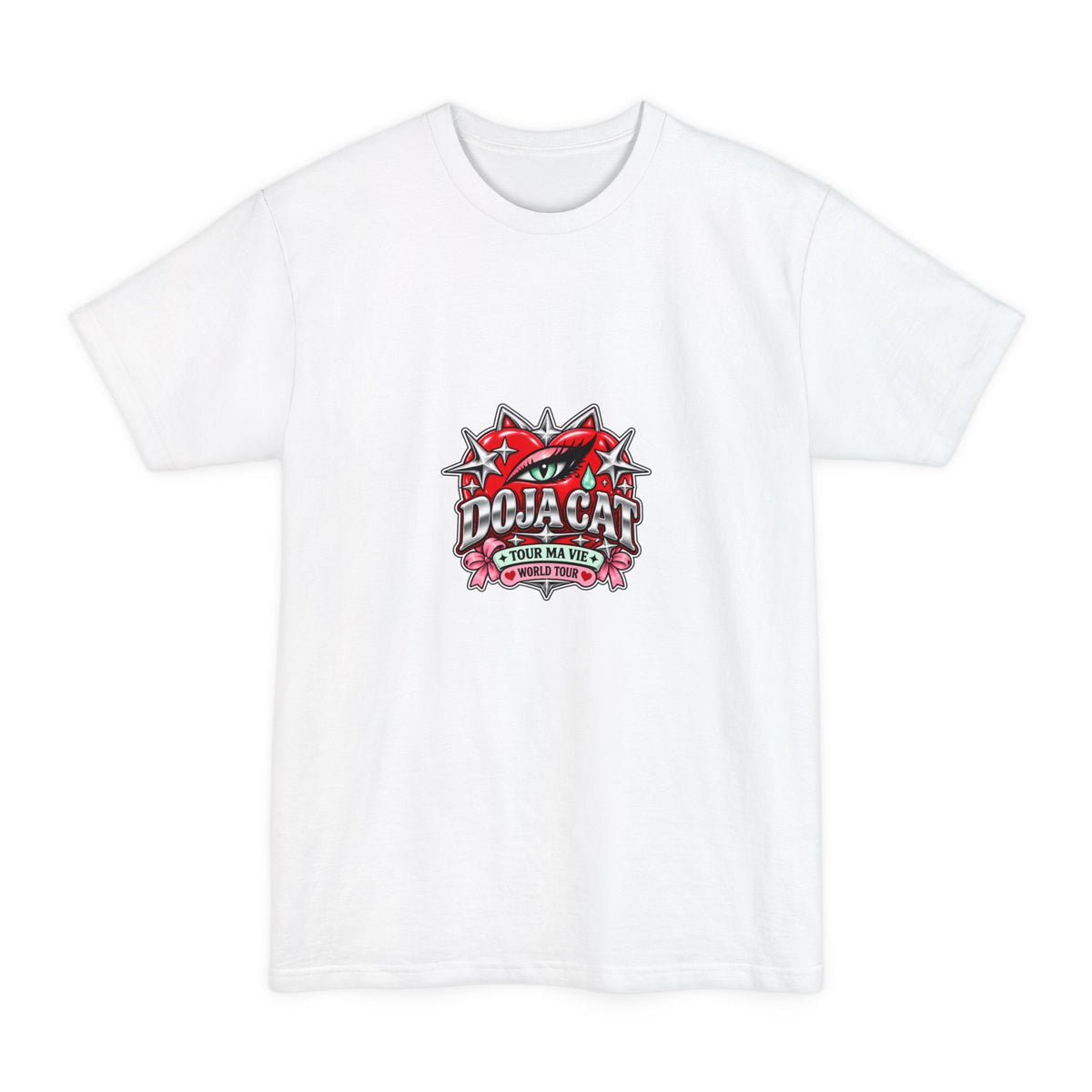 Red Heart Chrome Eye Hanes Tall Beefy-T Shirt