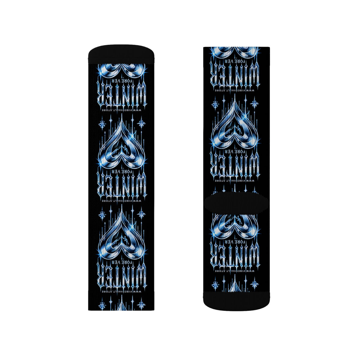 Winter Forever Sublimation Socks