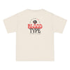 "You're Just Not My Blood Type" Retro Vampire Heart Graphic Tee - Fall Halloween 2026
