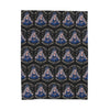 Velveteen Plush Blanket – Winter Ice Queen Patterned Throw