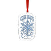 Cold Hearts Club Custom Cut Acrylic Ornament