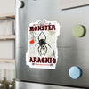 Monster Arachnid Kiss-Cut Vinyl Sticker — Gothic Spider Decal — Halloween 2026
