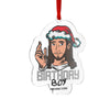 Christmas Jesus Custom Cut Acrylic Ornament Birthday Holiday Humor