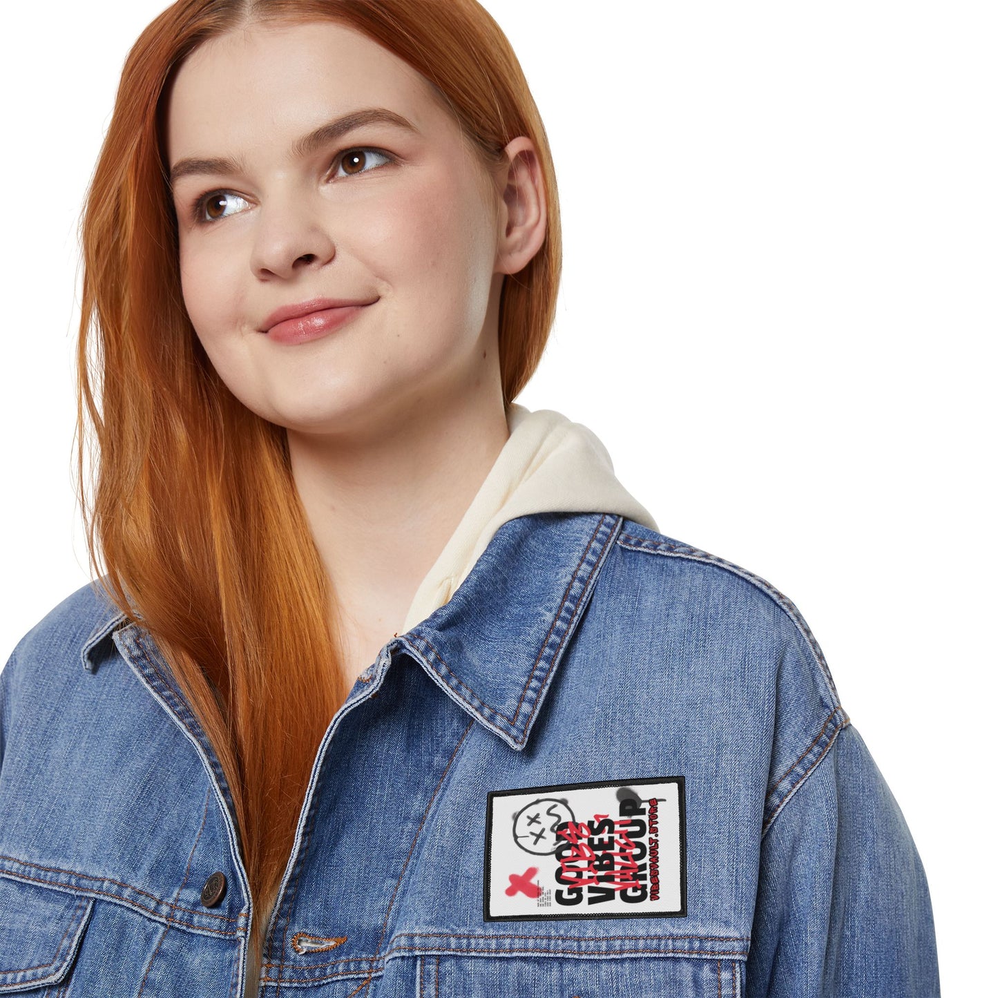 Good Vibes Group Vibes Vault Logo Iron-On Patch