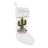 HOLIDAY Saddle Up for the Season Christmas Stockings (Flannel)
