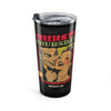 20oz Retro Horror Movie Tumbler — 'Thirsty Thursday' Vintage Killer Design— Halloween 2026