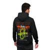 Bite Me Hacker Hoodie — Neon Snake Graphic Hoodie