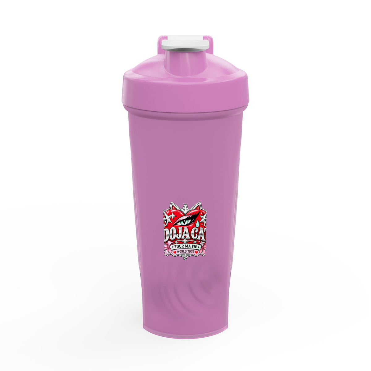 Red Heart Chrome Eye Protein Shaker