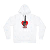 Vampire Heart Athletic Hoodie — "You're Just My Blood Type" Graphic